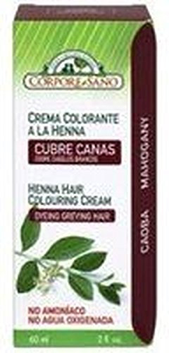 Crema Colorante Henna Caoba 60 ml de Corpore Sano