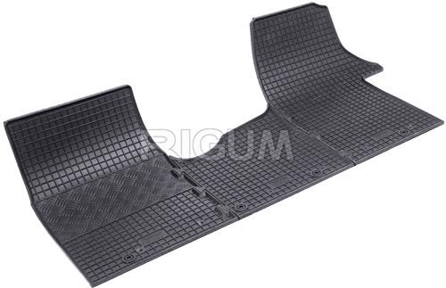 ilTappetoAuto by Fabbri 3 - 903041 - Maßgeschneiderte Automatten aus Geruchlosem und Rutschfestem Gummi Kompatibel mit Talento, Vivaro, Trafic, NV300