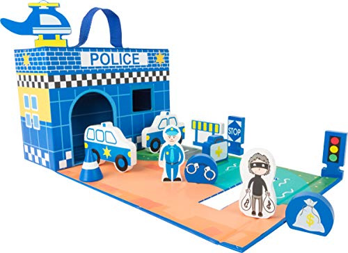 small foot 11113 Spielkoffer Polizeiwache FSC® 100% Mehrfarbig