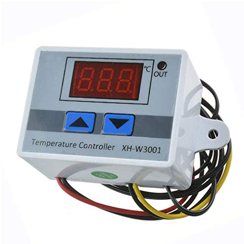 Hailege XH-W3001 220V Digitaler LED-Temperaturregler Thermostat-Steuerschalter NTC 10K Sonde