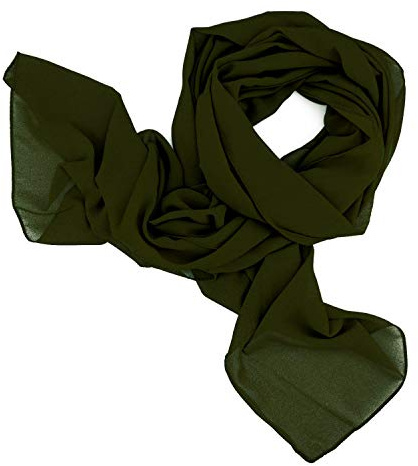 DOLCE ABBRACCIO SWEET LOVE Damen Chiffon Tuch XXL 160 × 70 cm