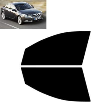 Passgenaue Tönungsfolie für-Opel Insignia 4-Türen Limousine 2009-2017 - Vordere Seitenscheiben (35% Mittelschwarz)