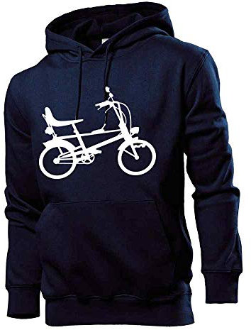 Generisch Bonanzarad Männer Hoodie Sweatshirt Navy 3XL