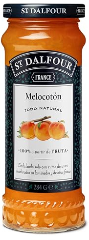 St Dalfour MELOCOTONES de Oro Mermelada 284g 100% Fruta