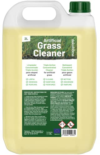 FLASHPRIX Higienizador Césped Artificial, Concentrado, Triple acción: Limpia, Higieniza y Perfuma, 2L