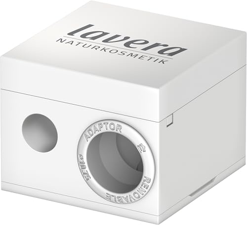 lavera Anspitzer - Für Standard- als auch Jumbo Stifte geeignet - Abnehmbare Kappe - Leichte Reinigung (1 Stück)