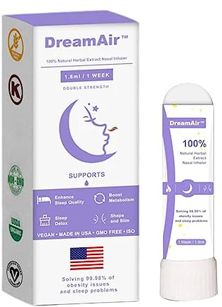 DHliIQQ Inhalateur nasal de sommeil pour la mise en forme du corps,Inhalateur d'apnée du sommeil,Inhalateur nasal de sommeil pour améliorer la qualité du sommeil,Détox naturel perte de poids