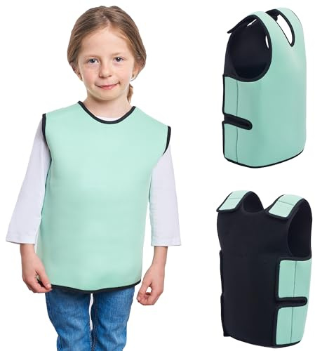ODOXIA Kompressionsväst för barn | djup tryckkomfort | ADHD och autistiska barn | bekväm design | fantastisk känsla av säkerhet (Medium)