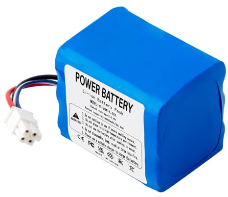 Hauteook Staubsauger Ersatzakku 14,4V 6000mAh Li-Ion, passend für Vorwerk Kobold VR200, nur für Dieses Modell geeignet