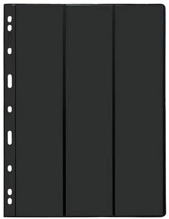 Wansiman Encart De Collection De Timbres,Pages de Timbres,Classeur Album pour Timbres,Classeur D'album de Timbres,Collection De Timbres Pages,avec Pochettes à 9 Trous,pour Stocker des Cartes Postale