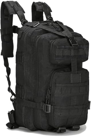 Lawaia 30L Sac à Dos Style Militaire, Sac À Dos Multifonction Molle Assaut Pack Tactique Combat Sac à Dos pour Trekking Randonnée Camping Pêche Escalade Alpinisme ou Utilisation Quotidienne