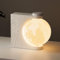 RETEYUNG Moon Lamp Sunrise Alarm Clock, 2 Alarm Clocks, Wake up Light 8 Atmosphere Colours, Natural Sound Bedside Lamp, 3 Levels of Brightness Night Light Gifts for Women Girls Boys, Home Decoration.