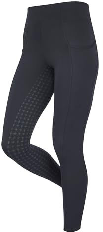 LeMieux Naomi Womens Pull On Full Seat Breech - Navy Blue 10
