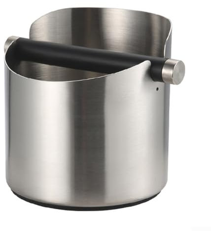 Essential Accessory Edelstahl Klopfeimer für Espressomaschinen und mehr (klein)