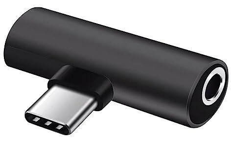 Woedpez Adaptateur USB C vers dongle pour casque et chargeur S23-S22 S21-S20 Note 20-10 USB C Zu-3 5 mm