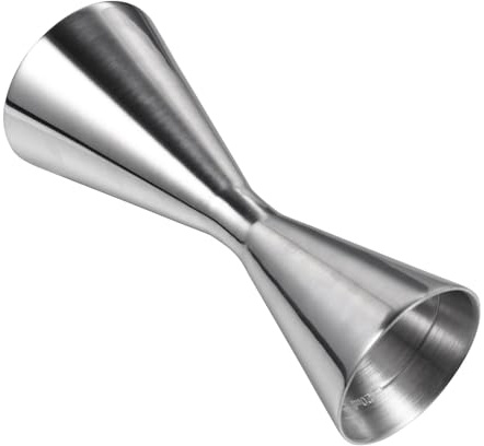 Angoily Doseur à Cocktail Double en Acier Inoxydable 304 Jigger 30/60 ML Tasse à Mesurer pour Barman Outil Professionnel pour Cocktails et Bar Ustensile Solide et Facile à Nettoyer