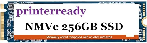 Printerready M.2 2280 PCIe Gen3x4 NVMe SSD, Read Speed up to 2000MB/s, SLC Cache 3D NAND TLC M.2 Solid State Drive, Compatible with Laptop, Desktop ＆ SSD Enclosure (256, GB)
