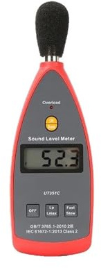 UT351C 40dBA~1h30dBA Misuratore di rumore digitale Misuratore di livello sonoro Volume Decibel Meter Rilevatore di test di rumore Fonometro