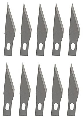 transotype Ersatzklingen für Schneidemesser, 10 Stück zum einfachen Austauschen