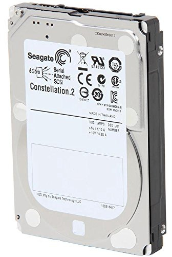 Seagate 1 TB Constellation SAS 6 Gb/s 64 MB Cache 2,5 Zoll internes blankes Laufwerk (ST91000640SS)