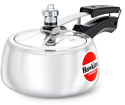 Hawkins M15 Contura Aluminum Pressure Cooker, 1.5-Liter