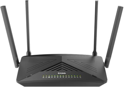 D-Link DSL-X3052E Modem Router Wi-Fi 6 AX3000 VDSL2/ADSL2+ con VoIP, Dual Band, 4 Porte Gigabit, Porta WAN Gigabit, USB 3.0, WPA3, OFDMA, MU-MIMO, Smart Home & Gaming