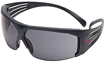3M SecureFit Safety Glasses SF602SGAF-EU – Protective glasses with grey lens, Scotchgard anti-fog, anti-scratch, Pressure Diffusion Technology and modern design - 1x SecureFit glasses