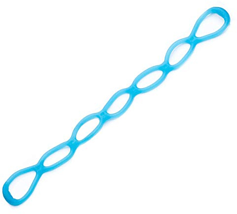 Walk at Home Resistance Bands 7 Ring Adjustable Resistance Bands for Working Out Home Workout Walking Exercise Workout Bands Fitness Program Exercise Bands Stretch Bands for Recovery, Blue