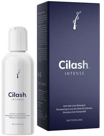 Cilash INTENSE Shampoo 250ml – Premiumpflege gegen Haarausfall mit OPC & L-Arginin – Fördert Haarwachstum, Volumen & stärkt die Kopfhaut – Sanft & dermatologisch getestet