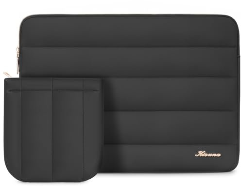 KIZUNA Puffy 13 Zoll Laptoptasche Laptop Tasche Notebook 13.3 Hülle für MacBook Pro 14 M3/iPad Pro 13 M4/14 Lenovo IdeaPad Flex 5i & Flex 5 Gen 8/ThinkPad X1 Carbon/Swift Go 14/Huawei/Dell Sleeve