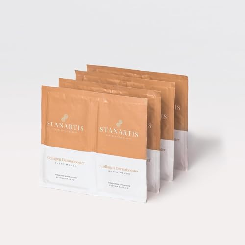 Stanartis Collagen Dermabooster 30 Sachets – Kollagen Pulver mit Hyaluron, Q10 & Vitaminen – Anti-Aging Hautpflege für mehr Elastizität & Glow