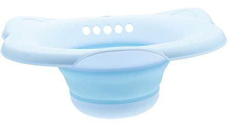 WOFASHPURET Sitzwanne Für Sitzbäder Klappbare Badewanne Praktisches Toilettenbecken Weibliches Accessoire Für Haushaltspflege Rutschfest Und Stabil Für Senioren Und Schwangere