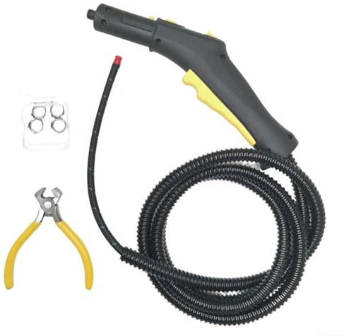 SiSinkal Tuyau de Rechange pour Nettoyeur Vapeur 4.322-048.3 pour Karcher SC1/SC2/SC3/SC4 Compatibilité Polyvalente Élimination des Taches sans Effort