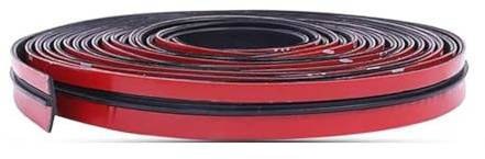 Protection Portiere Voiture Joint D'étanchéité Universel En Caoutchouc Pour Vitres De Voiture Pour Toit Isolation Phonique Pour Pare-brise Joints Vitres Voiture(14mm X 2meters)