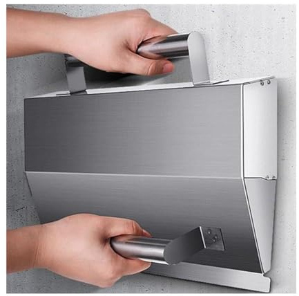 ERYUE Strumento Efficiente per Intonacare Pareti in Acciaio Inossidabile per Edifici Uffici Ristrutturazione di Pareti Interne - Spatola Intonaco Spatola Malta Lavoratori Edili