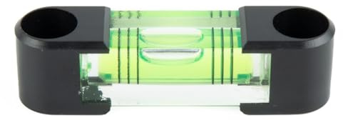 Perle Niveau à Bulle Horizontal Plastique pour Cylindre et Niveau Linéaire, 2 Fils/3 Fils en Optionnel, avec ou sans Aimant, Vert (15x15x40mm)
