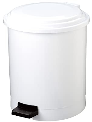 Medial International - Pattumiera a Pedale ruf in PPL Bianco 20lt