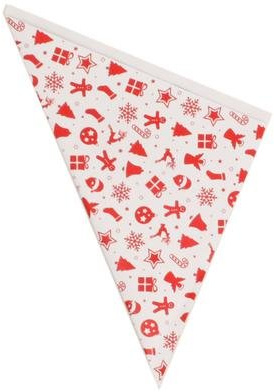 der-verpackungs-profi 1000 Spitztüten 19cm für 125g mit Motiv Weihnachten Papiertüten Tüten für Süssigkeiten (rot)