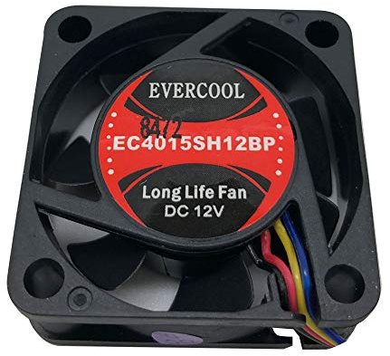 Evercool 40mm 4cm 40 x 15mm PWM 12 Volt PC case Fan EC4015SH12BP