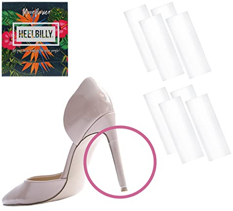 High Heel Absatzschutz transparent (4er Pack) Moonflower