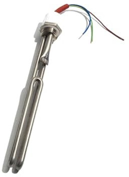 nmbhus 1 /32 Cm AC220V 1500 W/2000 W/3000 W Élément Chauffant Électrique Solaire Chauffe-Eau Pièces De Réservoir Longueur De Tube 265mm/275mm (Size : 2000)