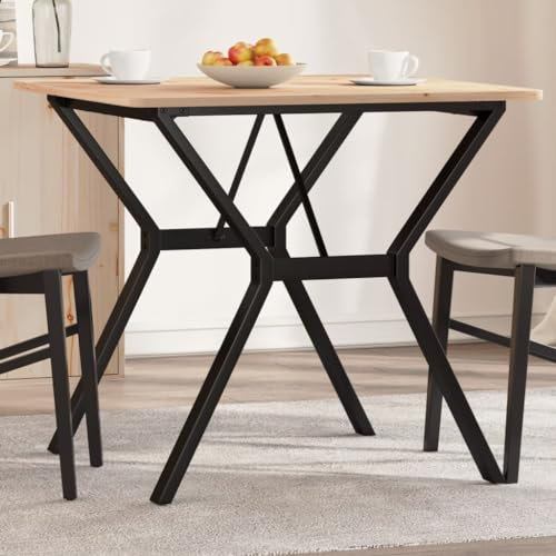 ZEYUAN Esstisch-Gestell in Y-Form 70x70x73 cm Gusseisen, Dining Table, Esszimmertisch, Küchentisch, Tisch Esszimmer, Küchen Tisch, Kitchen Table, Mehrzwecktisch - 357932