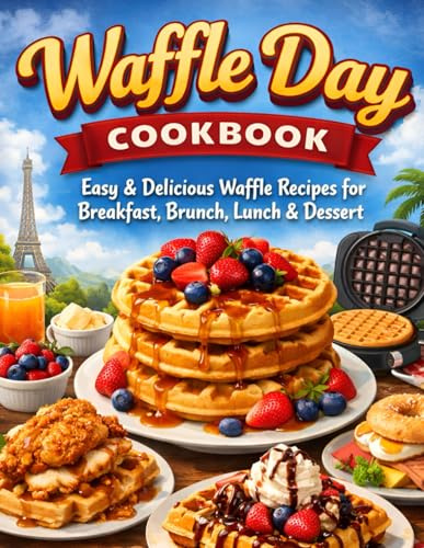 Waffle Day Cookbook: Easy & Delicious Waffle Recipes for Breakfast, Brunch, Lunch & Dessert + Tips for Perfect Batter, Sweet & Savory Ideas, Global Variations, and Waffle Maker Guides