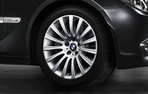 Original BMW Alufelge 5er GT F07-LCI Vielspeiche 235 in 19 Zoll für hinten