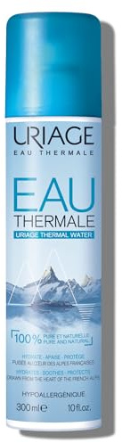 URIAGE Bruma Facial con Agua Termal de Uriage, 100% puro y natural + 32% de hidratación después de 1 hora. Hidrata, calma, protege. Spray fresco, multiusos, para toda la familia