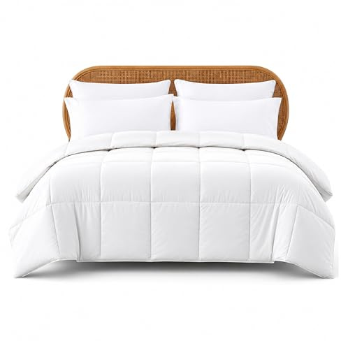 Modern Threads Down Alternative Reversible Comforter White/White Queen