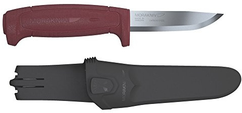 Morakniv Basic knife 511 - Carbon Steel knife with sheath - Made in Sweden