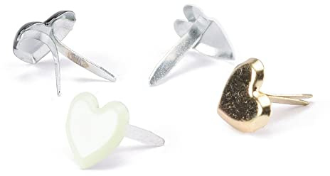 Vaessen Creative 200201-002 Brads, Metall, Mehrfarbig, 8 mm
