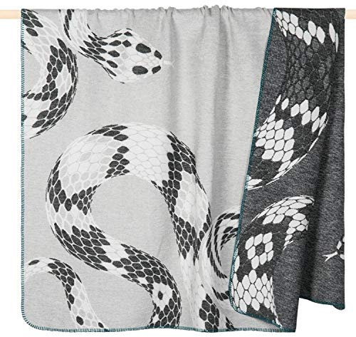 Pad Wohndecke Snake Decke 150x200 Grey