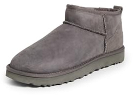 UGG Classic Ultra Mini, Stivali da Neve Donna, Grigio, 37 EU
